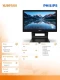 Philips Monitor 162B9T 15.6 cali LED Touch DVI HDMI DP