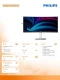 Philips Monitor 34B2U5600C 34 cale Curved VA HDMIx2 DP HAS USB-C Głośniki