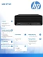 HP Inc. Komputer 400 SFF G9 i7-12700 1TB/32GB/DVD/W11P 6A832EA