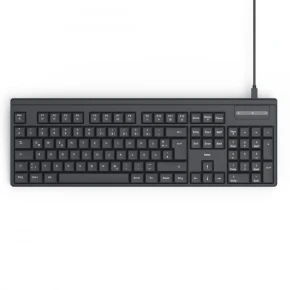 Hama Klawiatura CK-100 przewodowa Czarna