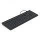Hama Klawiatura CK-100 przewodowa Czarna