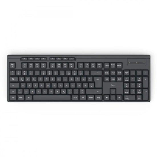 Hama Klawiatura WK-200 bezprzewodowa Czarna
