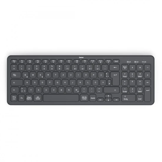Hama Klawiatura WK-300 bezprzewodowa Czarna