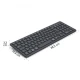 Hama Klawiatura WK-300 bezprzewodowa Czarna