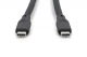 Digitus Kabel połączeniowy silikonowy USB-C - USB-C, USB 4 Gen3 40G 8K 240W, 0,5m Czarny