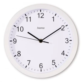 Hama Zegar ścienny Elba 25 cm Biały