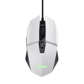 Trust Mysz gamingowa GXT109P Felox biała