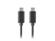 Lanberg Kabel USB-C M/M 2.0 1m czarny