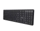 Trust Klawiatura bezprzewodowa Vaiya Multi Black US