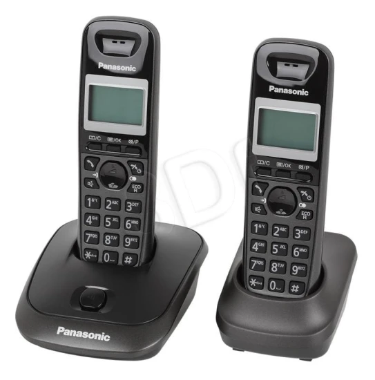 Telefon stacjonarny Panasonic KX-TG2512PDT (kolor czarny)