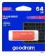GOODRAM Pendrive UME3 64GB USB 3.0 Pomarańczowy