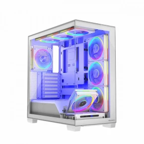 MODECOM Obudowa PC STELLAR 8F ARGB 20 Biała