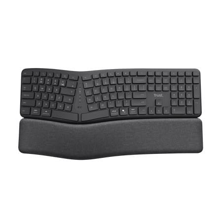 Trust Klawiatura ergonomiczna KEYRA bezprzewodowa