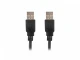 Lanberg Kabel USB-A M/M 2.0 1.8m Czarny
