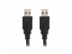 Lanberg Kabel USB-A M/M 3.0 0.5m Czarny