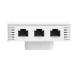 TP-LINK Punkt dostępowy naścienny Omada BE3600 Dual-Band Wi-Fi7 Access Point   PORT:  Uplink: 1× 2.5G RJ45 Port; Downlink: 1× 2.5G RJ45 Port +2× 1G RJ