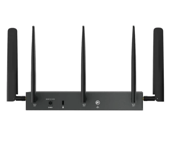 TP-LINK Brama sieciowa gigabitowa Omada 4G+ Cat6 AX3000 VPN with 4-Port PoE+PORT: 1× Gigabit SFP WAN/LAN Port, 1× Gigabit RJ45 WAN Port, 4× Gigabit WA