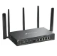TP-LINK Brama sieciowa gigabitowa Omada 4G+ Cat6 AX3000 VPN with 4-Port PoE+PORT: 1× Gigabit SFP WAN/LAN Port, 1× Gigabit RJ45 WAN Port, 4× Gigabit WA