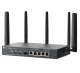 TP-LINK Brama sieciowa gigabitowa Omada 4G+ Cat6 AX3000 VPN with 4-Port PoE+PORT: 1× Gigabit SFP WAN/LAN Port, 1× Gigabit RJ45 WAN Port, 4× Gigabit WA