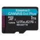 Kingston Karta pamięci microSD 1TB Canvas Go! Plus 200MB/s A2 U3 V30
