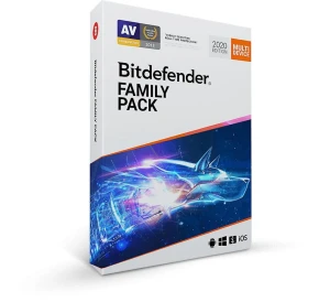 BITDEFENDER Family Pack (Nieograniczona; 12 miesięcy; Wersja cyfrowa; Domowa)
