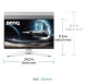 Benq Monitor 27 cali EX271Q 2K IPS IPS/180Hz/2K/Gaming