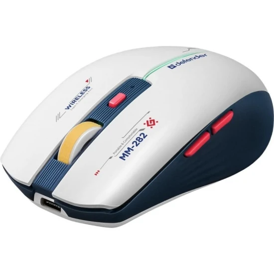 Defender Mysz gamingowa bezprzewodowa DILA MM-282 RF 1800DPI 6P