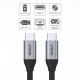 Unitek Kabel USB-C - USB-C PD 100W, 5Gbps, 4K60Hz, 2m, M/M; C14091ABK