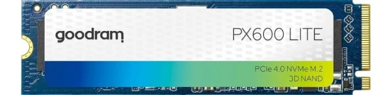 GOODRAM Dysk SSD PX600 Lite 256GB M.2 Gen4x4 NVMe 2280 3400/2000MB/s
