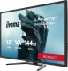 IIYAMA Monitor G-Master 42.5 cala G4380UHSU-B2 4K,VA,2xHDMI,2xDP,0,3ms,144Hz,550cd,    4000:1, USB HUBx4, 2x7W,