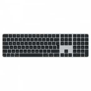 Apple Klawiatura Magic Keyboard z Touch ID i polem numerycznym dla modeli Maca z czipem Apple - angielski (międzynarodowy) - czarne klawisze