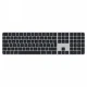 Apple Klawiatura Magic Keyboard z Touch ID i polem numerycznym dla modeli Maca z czipem Apple - angielski (międzynarodowy) - czarne klawisze