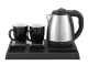 Adler Czajnik hotelowy 1.2l inox&tacka powitalna AD1354