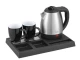 Adler Czajnik hotelowy 1.2l inox&tacka powitalna AD1354