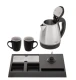 Adler Czajnik hotelowy 1.2l inox&tacka powitalna AD1354