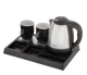 Adler Czajnik hotelowy 1.2l inox&tacka powitalna AD1354