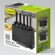Feel-Maestro Zestaw noży + desek na podstawce MR-1412-BLACK