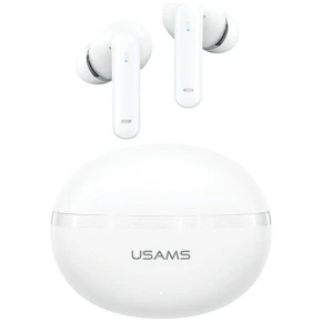 USAMS Słuchawki bluetooth TWS E02 ANC+ENC white