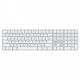 Apple Klawiatura Magic Keyboard z Touch ID i polem numerycznym dla modeli Maca z czipem Apple - angielski (USA) - białe klawisze