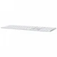 Apple Klawiatura Magic Keyboard z Touch ID i polem numerycznym dla modeli Maca z czipem Apple - angielski (USA) - białe klawisze