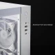 Chieftec Obudowa VISIO GM-30W-T G-OP 6xwentylator ARGB biała