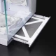 Chieftec Obudowa VISIO GM-30W-T G-OP 6xwentylator ARGB biała