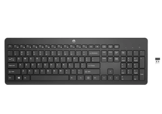 HyperX Klawiatura bezprzewodowa 230 czarna 3L1E7AA#ABB