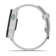 Zegarek sportowy Garmin Forerunner 165 Music AMOLED 43mm Mist Grey Whitestone
