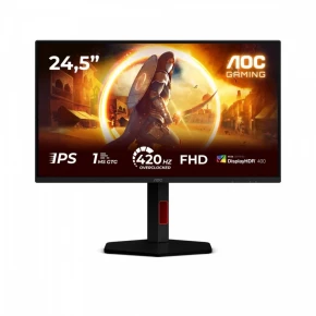 AOC Monitor 25G4KUR 24.5 cala IPS 420Hz HDMIx2 DP Pivot