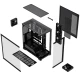 MODECOM Obudowa PC VOLCANO STELLAR PLUS ARGB MIDI 5F Czarna