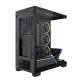 MODECOM Obudowa PC VOLCANO STELLAR PLUS ARGB MIDI 5F Czarna