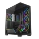 MODECOM Obudowa PC VOLCANO STELLAR PLUS ARGB MIDI 5F Czarna