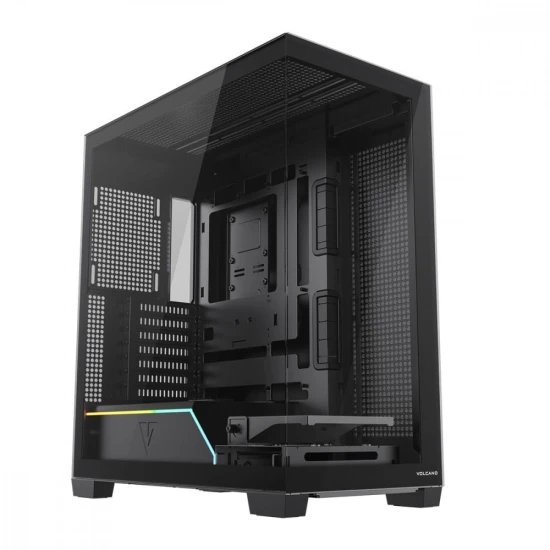 MODECOM Obudowa PC VOLCANO STELLAR PLUS ARGB MIDI NF Czarna