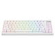 Savio Klawiatura magnetyczna ASTRAL White OUTEMU White jade RGB